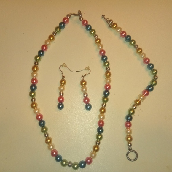 Lette's Jewelry Shop Jewelry - 3pc Jewelry Set incl Necklace, bracelet & earrings